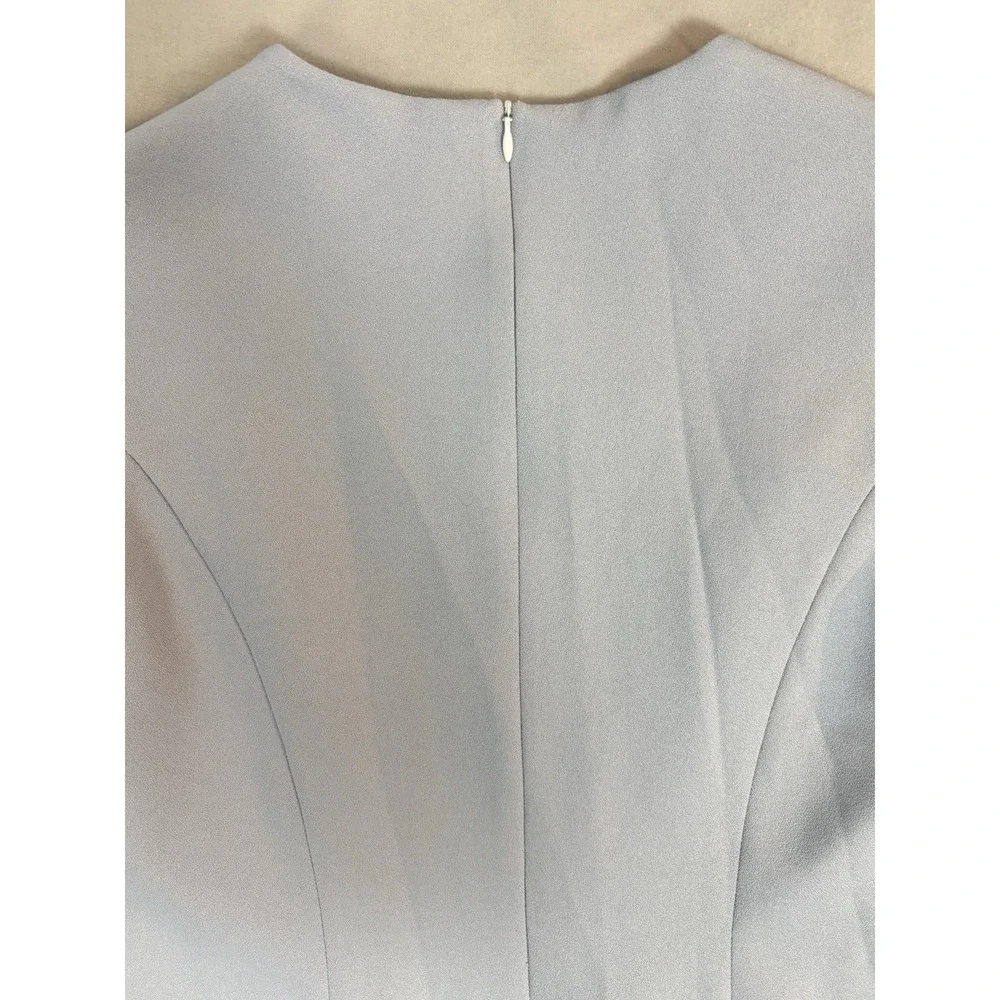 C Comma Vintage Gray Blue Dress Suit 42/44 Made Buenos Aires Classy Rare